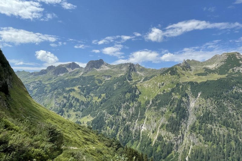 Panorama Allgäuer Alpen