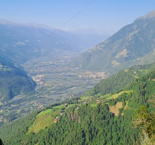 Ausblick auf Meran