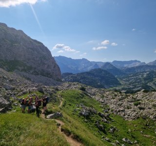 In Mitten der Berge