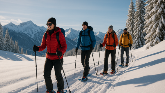 Schneeschuh Wandern