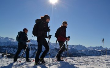 Schneeschuh-Wandern