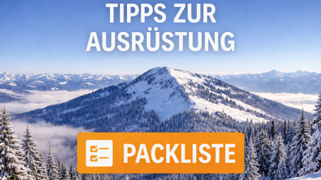 Riedberger Horn Packliste
