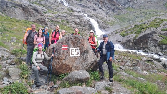 E5 Alpenüberquerung Wandergruppe