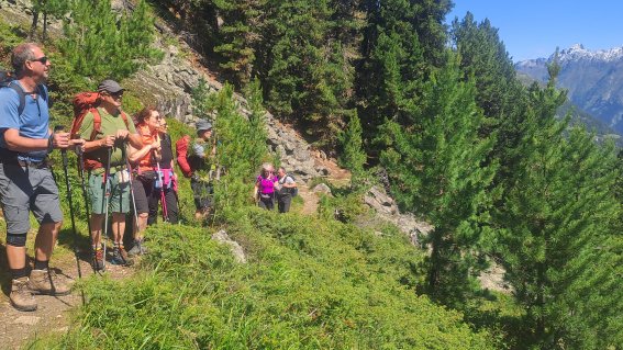 E5 Alpenüberquerung Wandergruppe