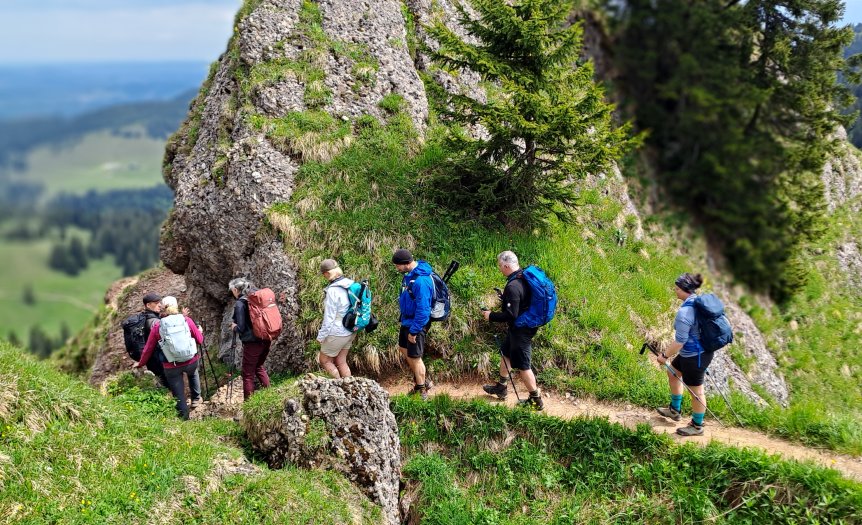 Höhenangst-Training im Allgäu
