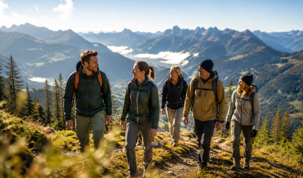 Gruppenwanderung
