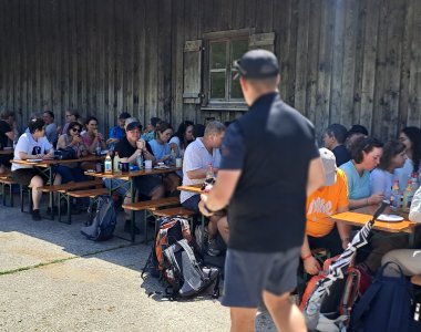 Verköstigung auf der Alpe