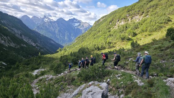 E5 Alpenüberquerung Holzgau