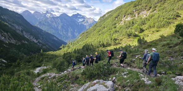 E5 Alpenüberquerung Holzgau