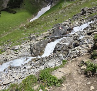 Aufstieg zur Memminger Hütte