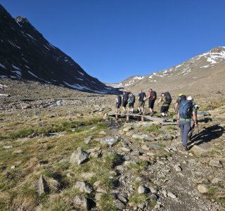 Aufstieg zur Similaun Hütte