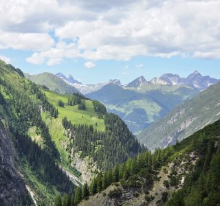 Blick nach Holzgau