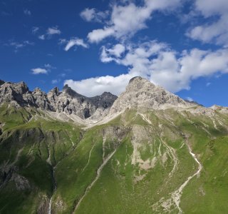 Blick von der Kemptner Hütte
