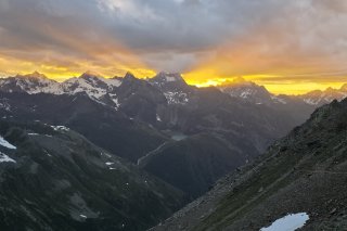 Panoramablick Pitztal