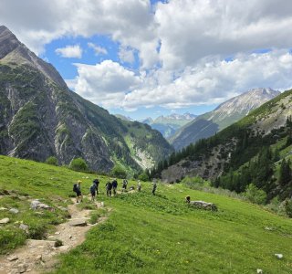 E5 Alpenüberquerung Gruppe