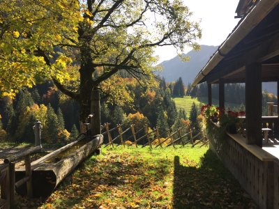 traumhafte Herbstruhe in Gerstruben