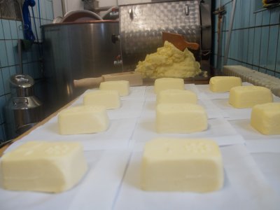 Selbstgemachte Butter
