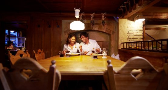 Abendessen in der Altstaufener Einkehr