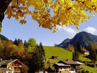 Unser Haus im Herbst