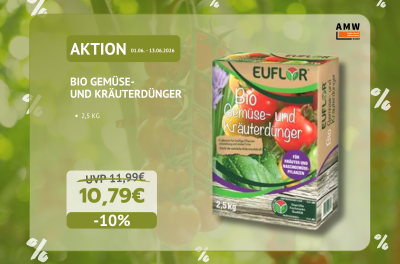 AKTION Bio-gemüsedünger