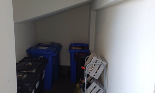 Müllabteil