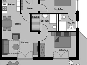 Edelweis-Umriss