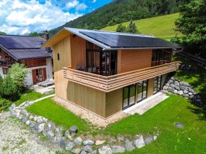 Alpenhaus Chalet Panoramablick Sommerbild 7