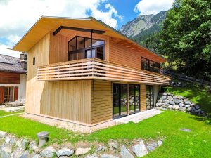 Alpenhaus Chalet Panoramablick Sommerbild 5