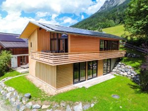 Alpenhaus Chalet Panoramablick Sommerbild 4