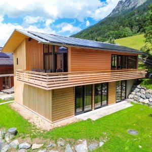Alpenhaus Chalet Panoramablick Sommerbild 4