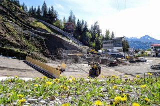 Baumaßnahme Audi Arena