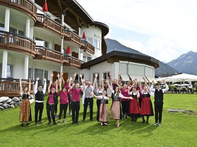 Hotel Alpenhof Teambild