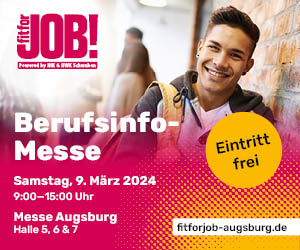 fitfor Job Augsburg 2024 Plakat