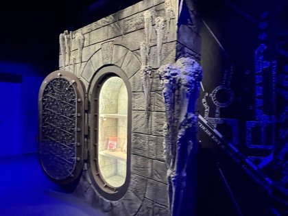 Einblick in die Harry Potter Ausstellung in der Olympiahalle beim Incentives Trip 2024 mit den Azubis der AzubiTopHotels in Münschen.
