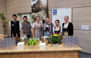 Der Messestand der AzubiTopHotels 2024.