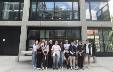 Die Azubis der Azubi TopHotels beim Incentive Trip 2025 in München.