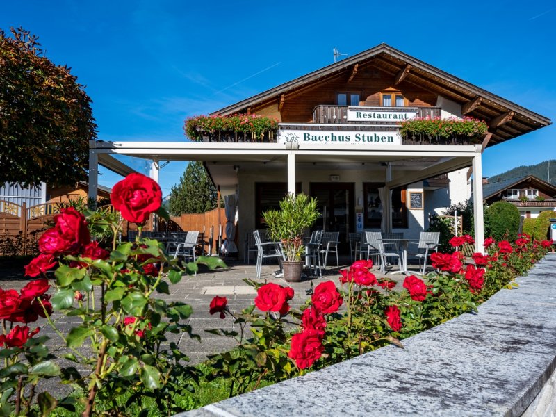 Garten mit wetterfester Markise