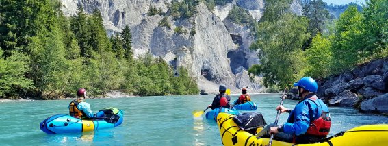 Vorderrhein packrafting