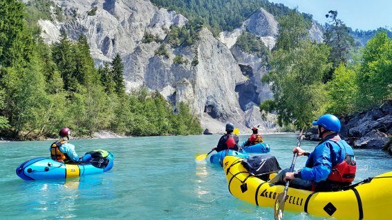 Vorderrhein packrafting