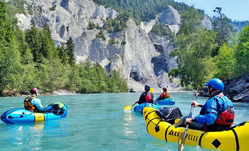 Vorderrhein packrafting