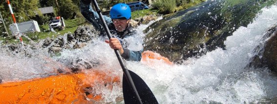 Workshop Fortg. Paddeltechnik