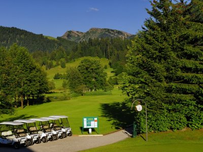 Golfplatz mit Hochgrat