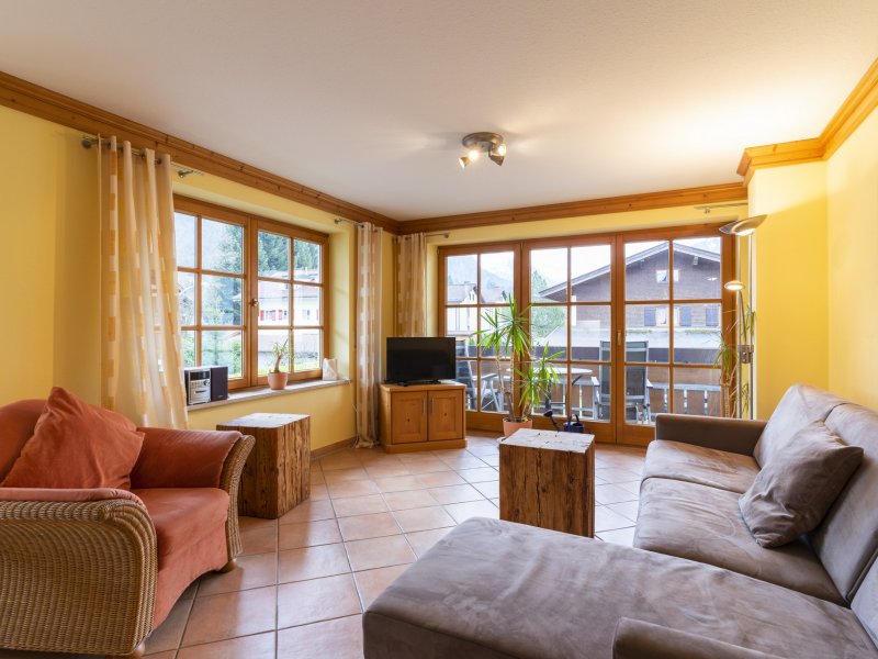 01Ferienwohung62 Oberstdorf Wohnzimmer