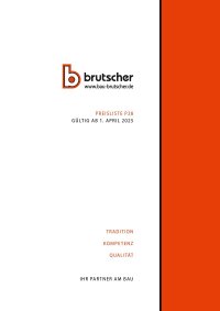 Preisliste 2025