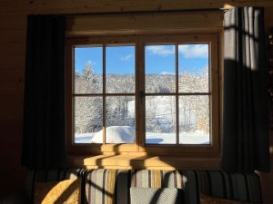 Winter Blick aus Fenster 01/2026