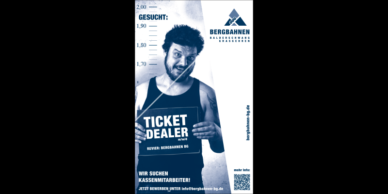 Anzeige Ticket-Dealer hoch