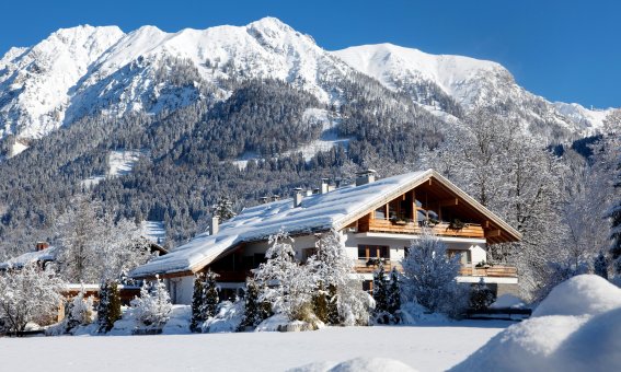 Haus Winterbild