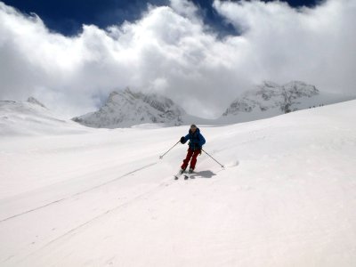 Skitour Holger Brueckler Bergfuehrer Kleinwalsertal