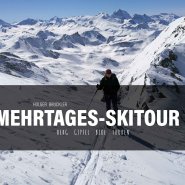 Skitour in den majestätischen Bergen