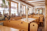 Das urige Restaurant des Berghaus am Söller